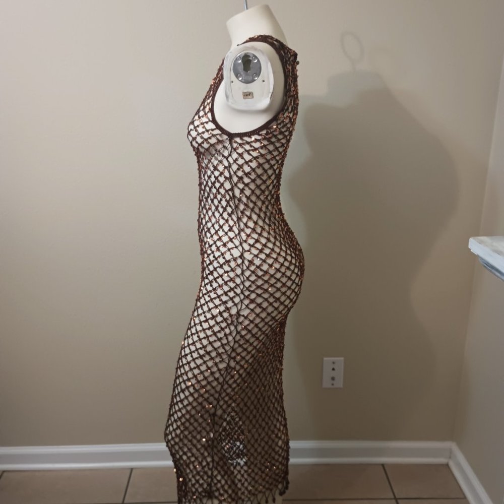 Sequence crochet dress - Picture 2 of 5